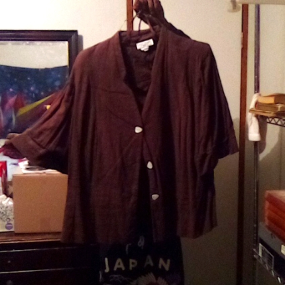 Brown shirt